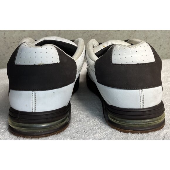 2006 DC Command DGT Brown And White Skate Shoes Mens Size 13 RARE 2000s VTG main image 8